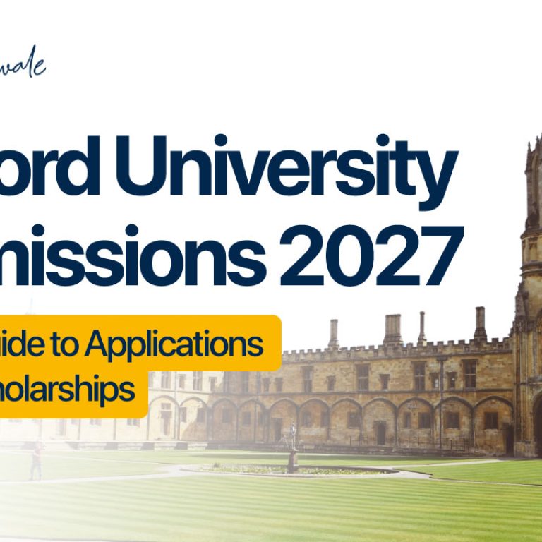 Oxford University admissions 2027